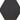 Vloertegel/Wandtegel Cifre May Grafito Antraciet Hexagon Mat 19,8x22,8 - Budget Tegels