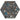 Vloertegel/Wandtegel Prissmacer Gobi Nero Hexagon Terrazzo Zwart 20x24 - Budget Tegels