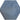 Wandtegel Cifre Cerámica Hexagon Moon Blue Blauw Glans 16x18 - Budget Tegels