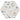 Vloertegel/Wandtegel Arcana Go Terrazzo Hexagon Kleur Bianco Lichtgrijs 20x24