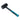 OX Trade Rubber Hamer Zwart 680 gram - Budget Tegels