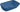 Sanitair Sanibud Waskom Keramiek Rechthoek Blauw Mat 60x42x16,5cm - Budget Tegels