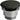 Sanitair Saniclear Clickwaste Keramiek Zwart Mat 7x8x7cm - Budget Tegels