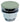 Sanitair Saniclear Clickwaste Solid Waskom Greige Mat 7x8x7cm - Budget Tegels