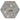 Vloertegel/Wandtegel Arcana Go Terrazzo Hexagon Kleur Grigio Grijs 20x24 - Budget Tegels