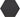 Vloertegel/Wandtegel Cifre May Grafito Antraciet Hexagon Mat 19,8x22,8 - Budget Tegels