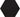 Vloertegel/Wandtegel Cifre May Negro Zwart Hexagon Mat 19,8x22,8 - Budget Tegels