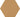Vloertegel/Wandtegel Cifre May Ocre Geel Hexagon Mat 19,8x22,8 - Budget Tegels