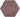 Wandtegel Cifre Cerámica Hexagon Moon Garnet Rood Glans 16x18 - Budget Tegels