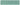 Wandtegel Equipe Handvorm Langwerpig Ritmo Turquoise Glans 7,5x30 - Budget Tegels