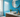 Wandtegel Handvorm Geo Twist Blue Sky Blauw Glans 10x10 - Budget Tegels